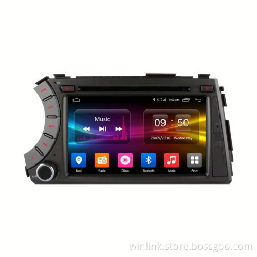 Ownice Android 6.0 Cortex A53 4core dvd player for Ssangyong Kyron support OBD DVR